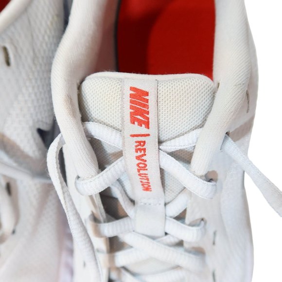 NIKE Revolution 5 Running Shoes in Pure Platinum/Thunder Blue Size 9 - Picture 7 of 9